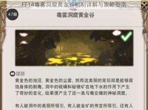 FF14毒雾洞窟黄金谷机制详解与攻略指南