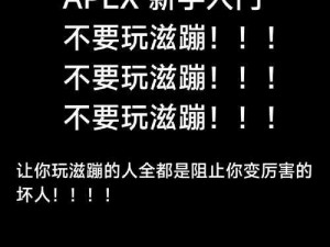 《Apex英雄》新手入门攻略：快速上手技巧