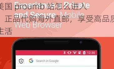 美国 proumb 站怎么进入：正品代购海外直邮，享受高品质生活