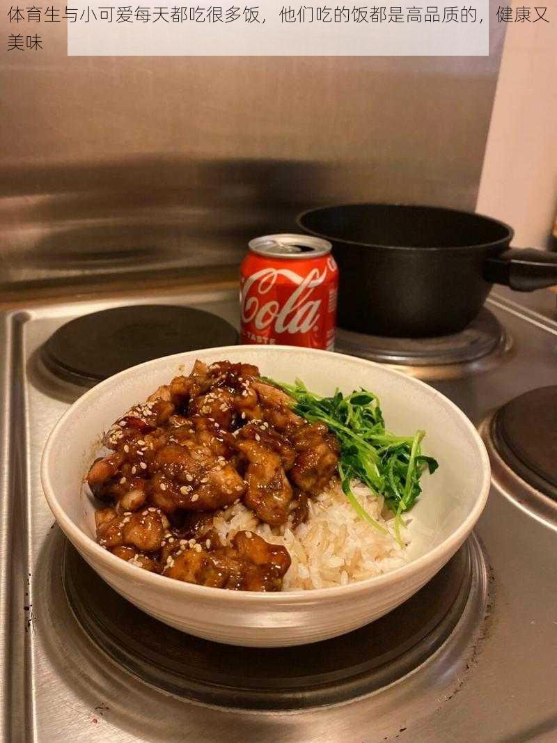 体育生与小可爱每天都吃很多饭，他们吃的饭都是高品质的，健康又美味