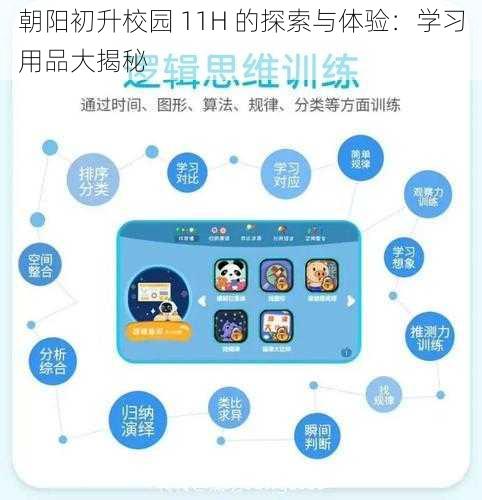朝阳初升校园 11H 的探索与体验：学习用品大揭秘