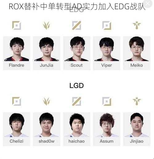 ROX替补中单转型AD实力加入EDG战队